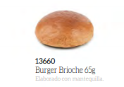 BURGER BRIOCHE DYL PANAMAR (65GR X 75UD)